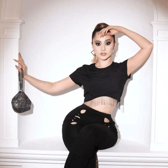 Rhinestone Decor Sparkly Shiny Bling Evening Party Purse Clutch Wristlet Bag NEW - Picture 15 of 16